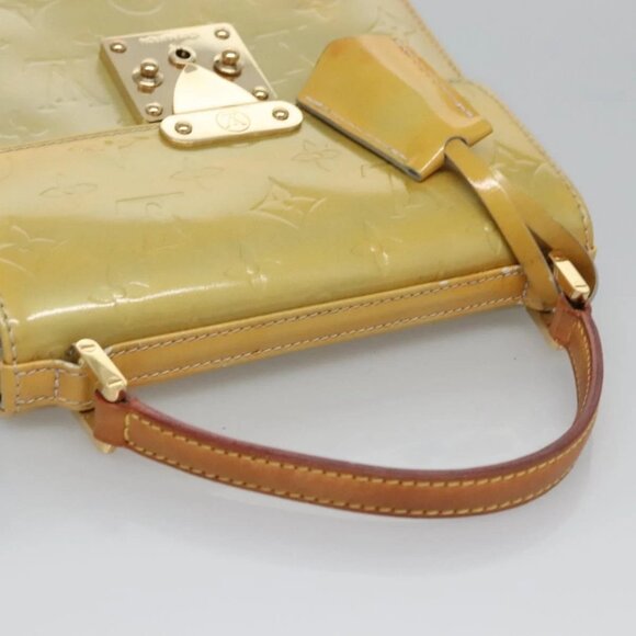LOUIS VUITTON Monogram Vernis Spring Street Hand Bag Gris M91029 LV Auth EC572 - Picture 7 of 16